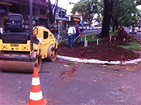 Começa a segunda etapa de construção da ciclovia da Avenida Brasil em Maringá